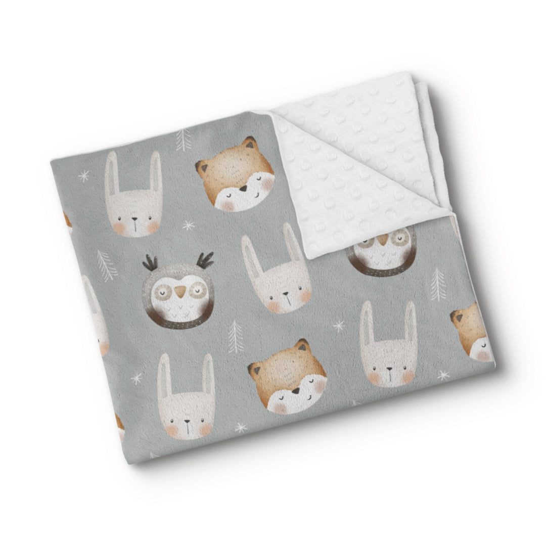 Bruine d'hiver - Couverture de minky