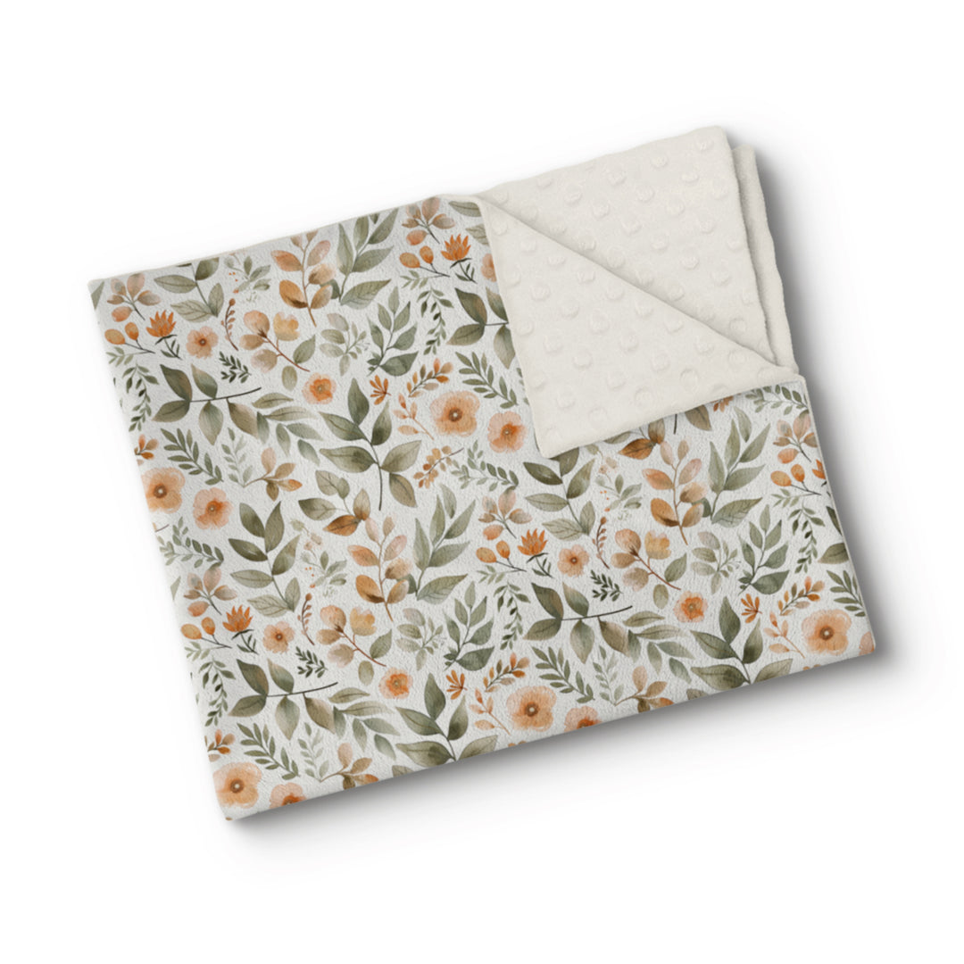 Feuillage d'automne - Couverture de minky