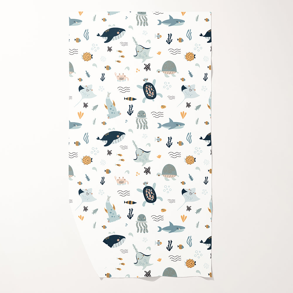 Sous les vents alizés - Serviette de plage en microfibre