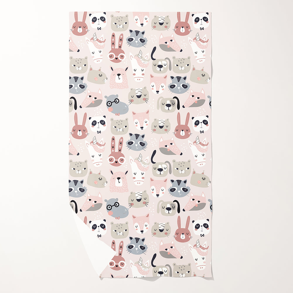 Copines sympas - Serviette de plage en microfibre