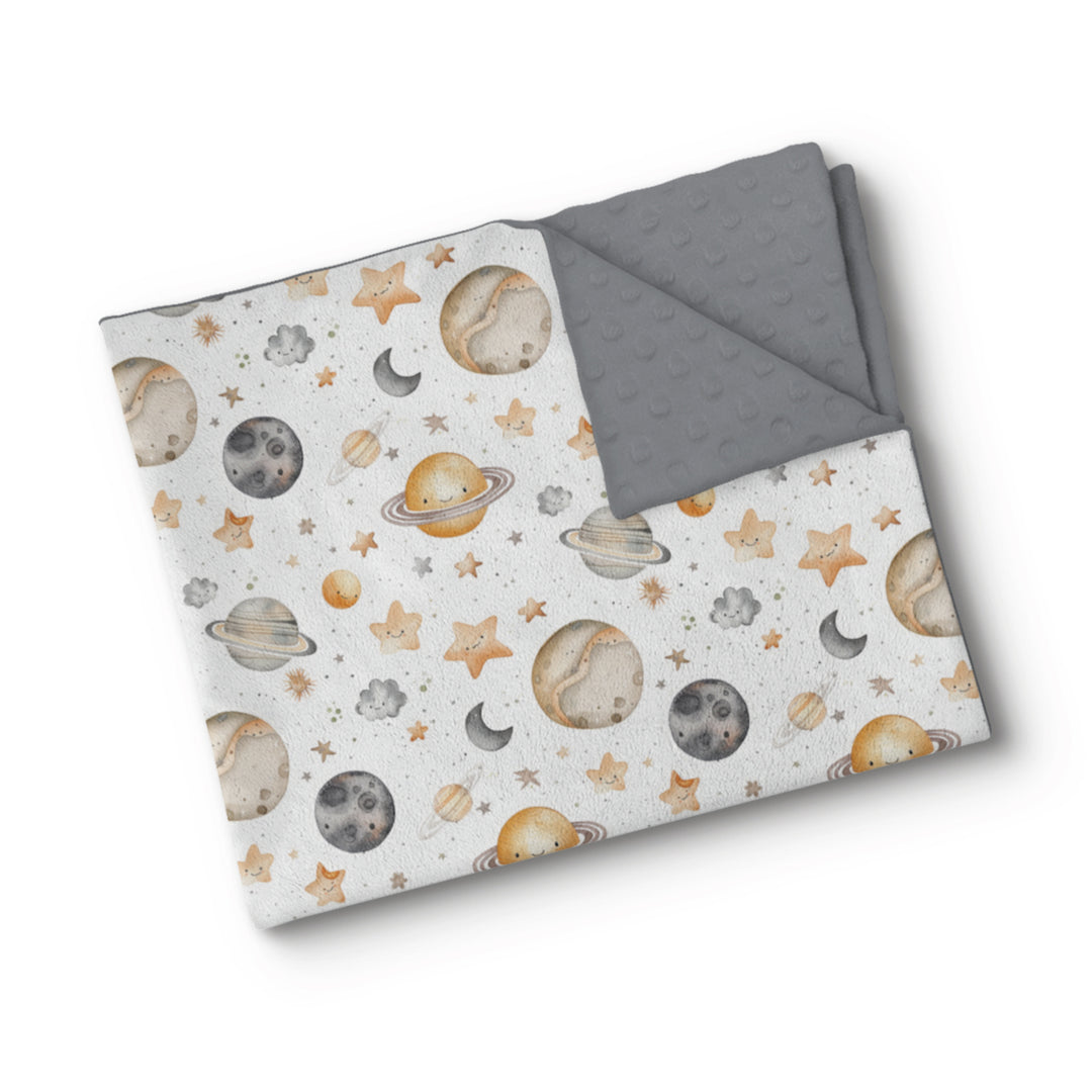 Voyage dans l'espace - Couverture de minky