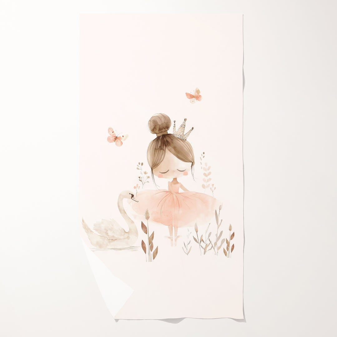 Petite Angélique (ballerine) - Serviette de plage en microfibre