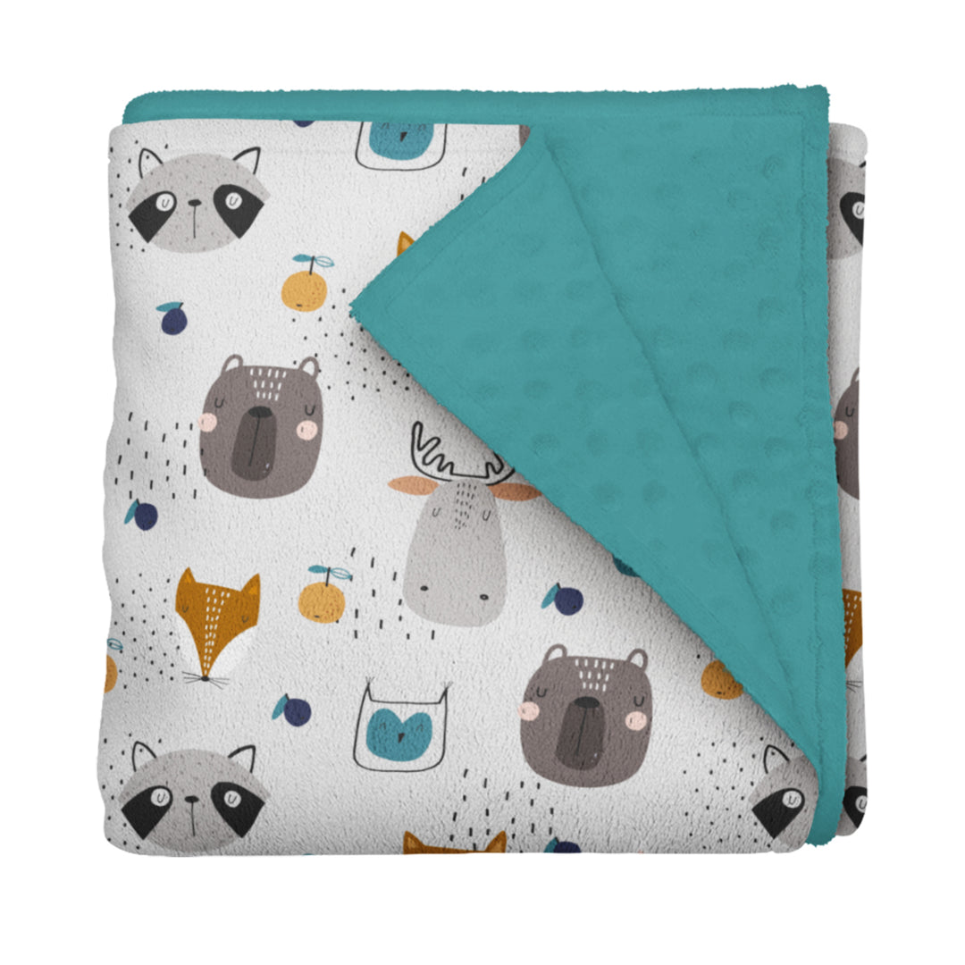 Autumn Harvest - Minky Blanket