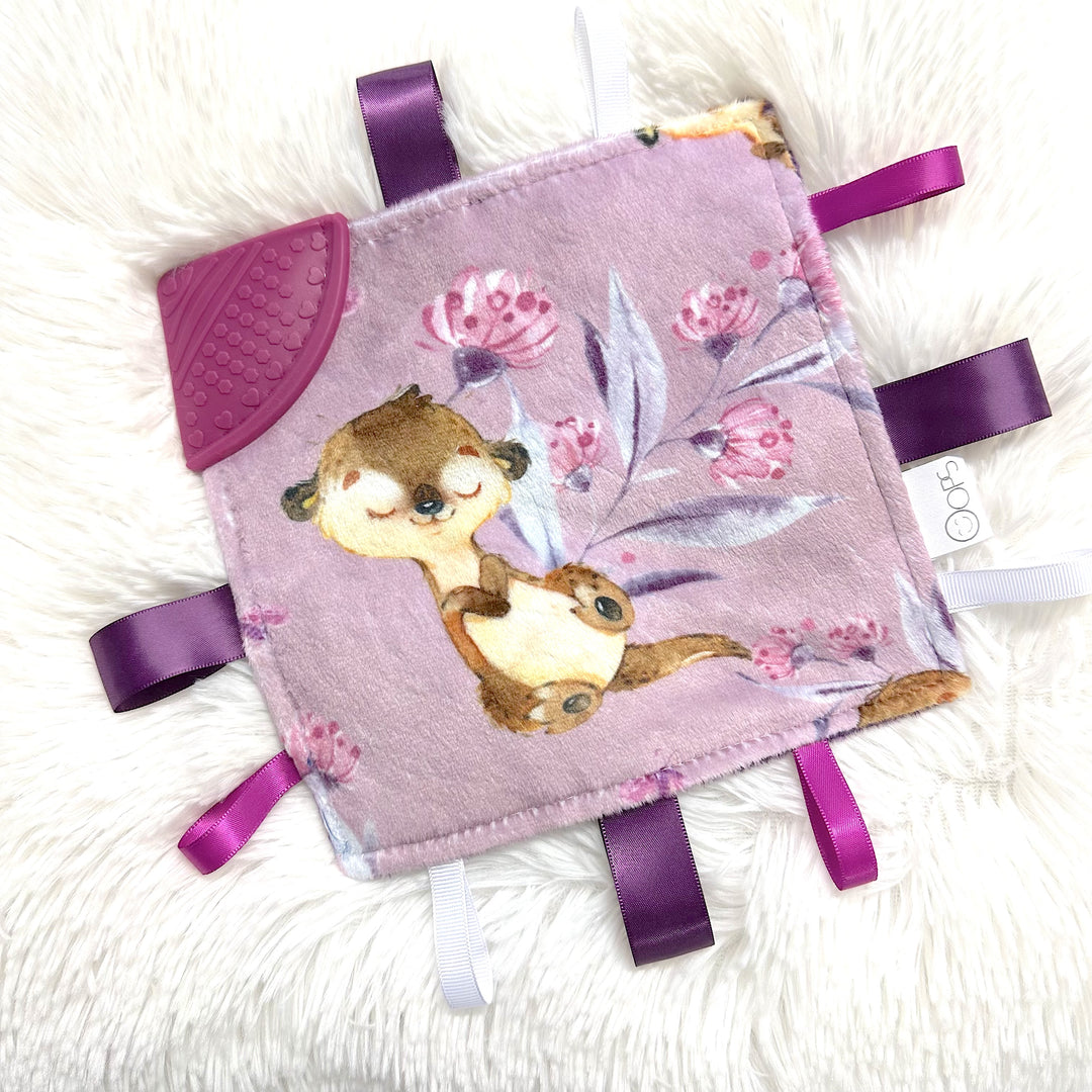 Purple Sea Otters - Cute Cuddly Toy