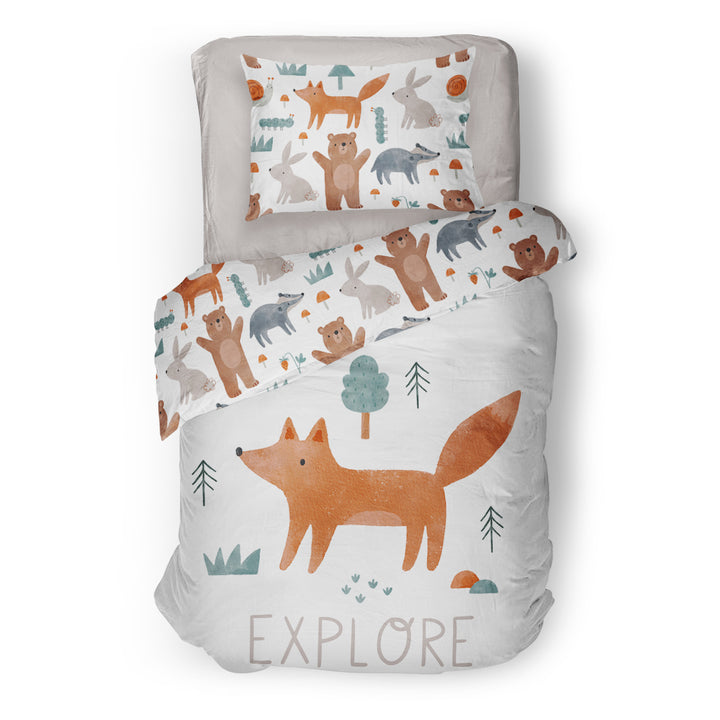 Forest Explorers - Kids Bedspread 