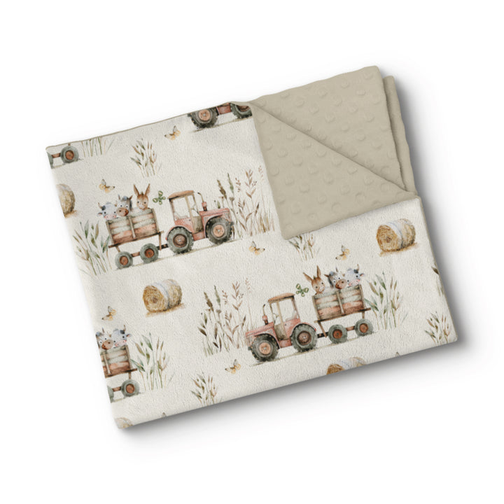 Balade au champ - Couverture de minky