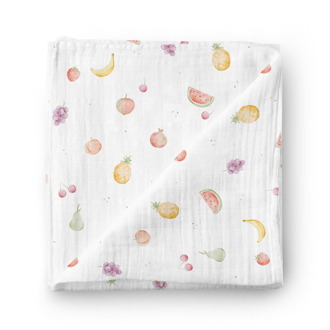 Bonheur fruité - Mousseline de bambou