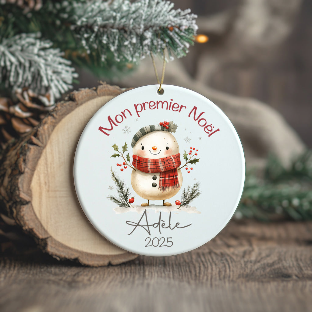 Mignon bonhomme - Ornement/Boule de Noël