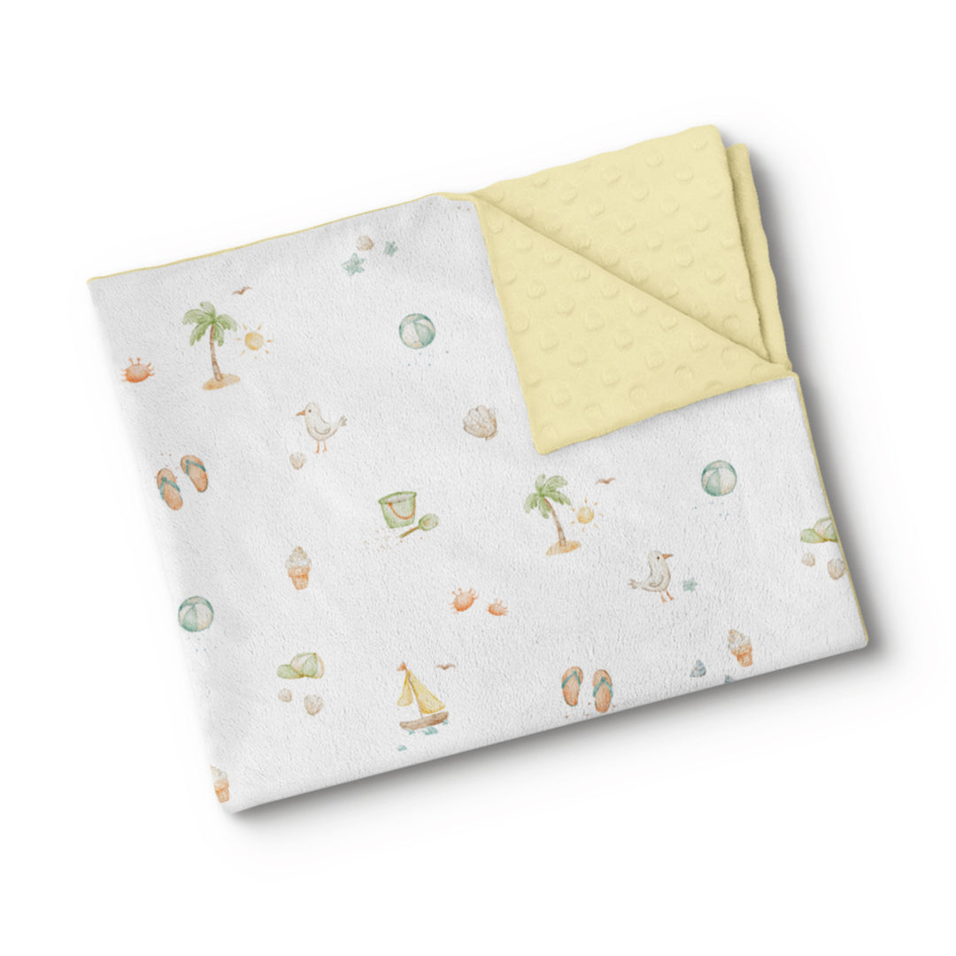 Brise estivale - Couverture de minky