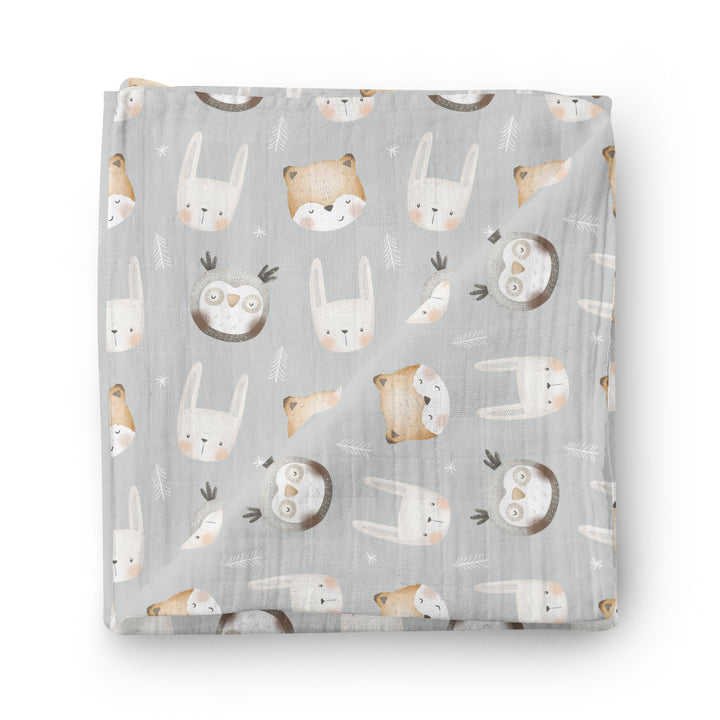 Bruine d'hiver - Mousseline de bambou