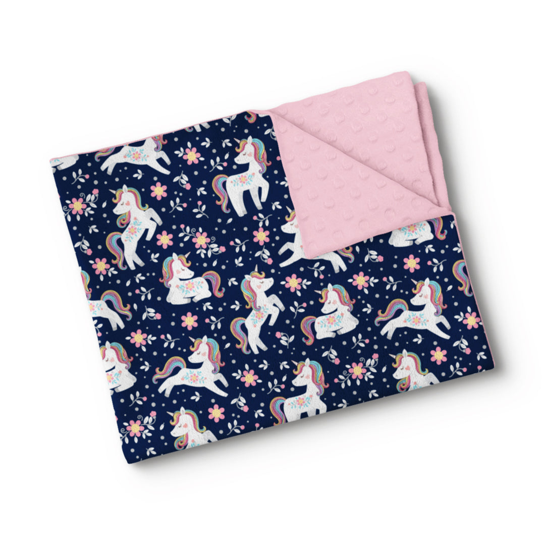 Brume de licorne - Couverture de minky