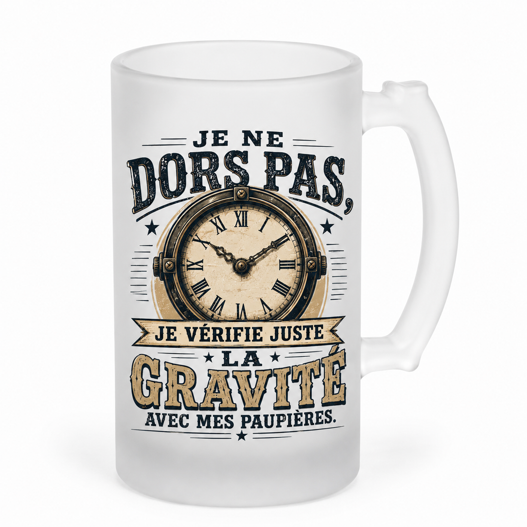 Papa gravité - Buck de bière