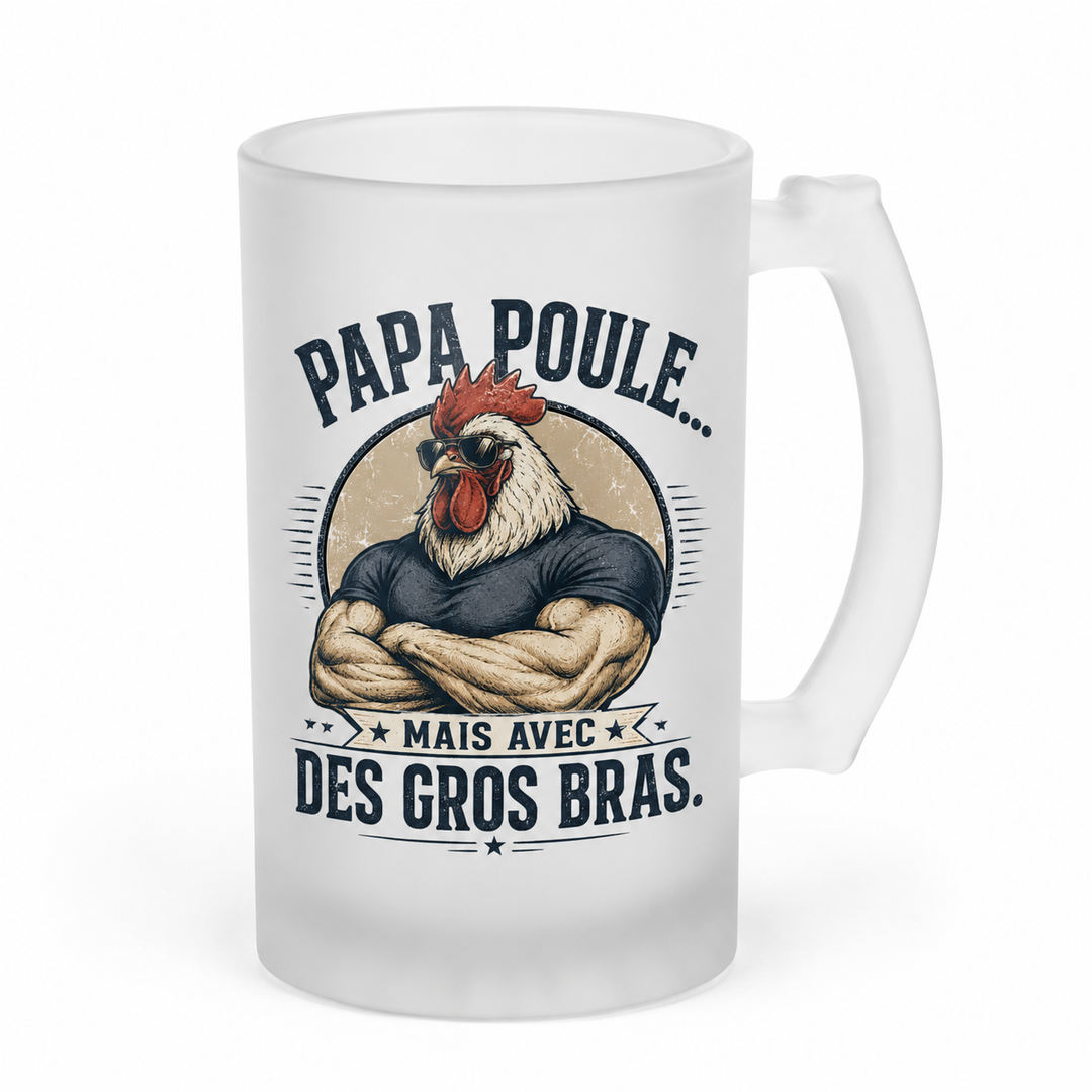 Papa poule - Buck de bière