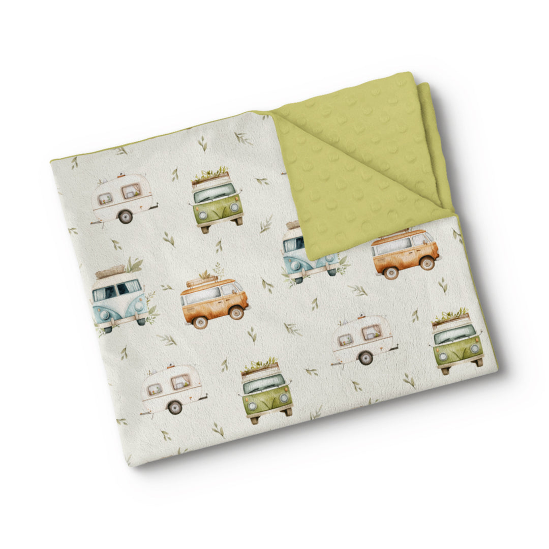 Camper boho - Couverture de minky