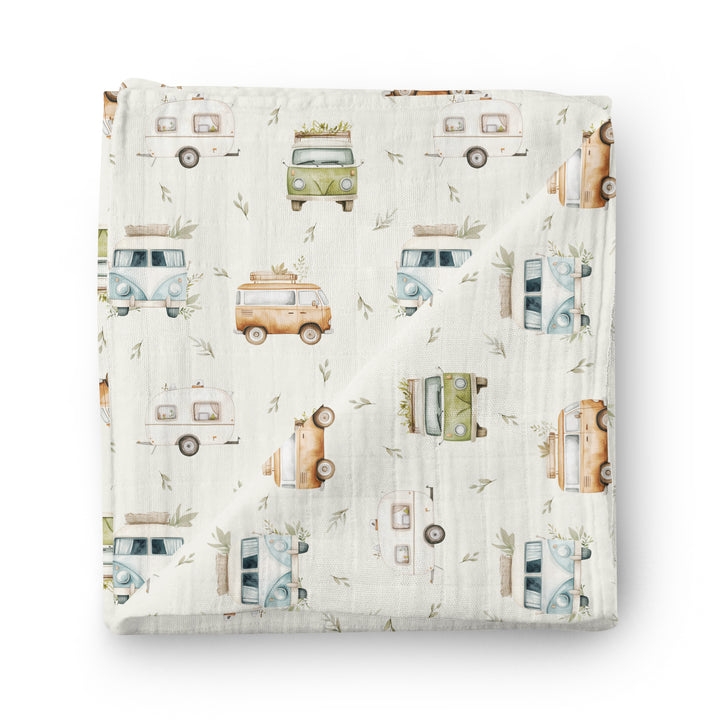 Camper boho - Mousseline de bambou