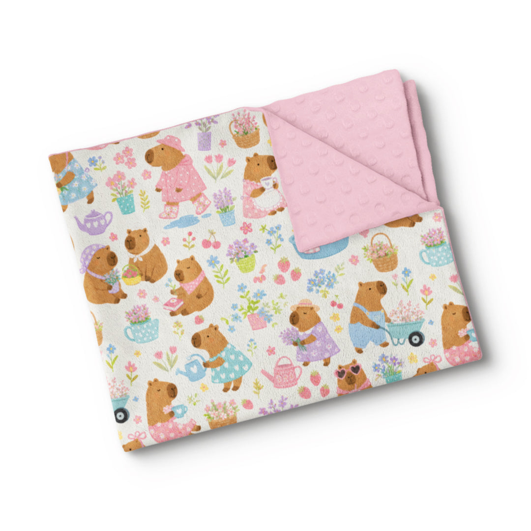 Capy Jardine - Couverture de minky