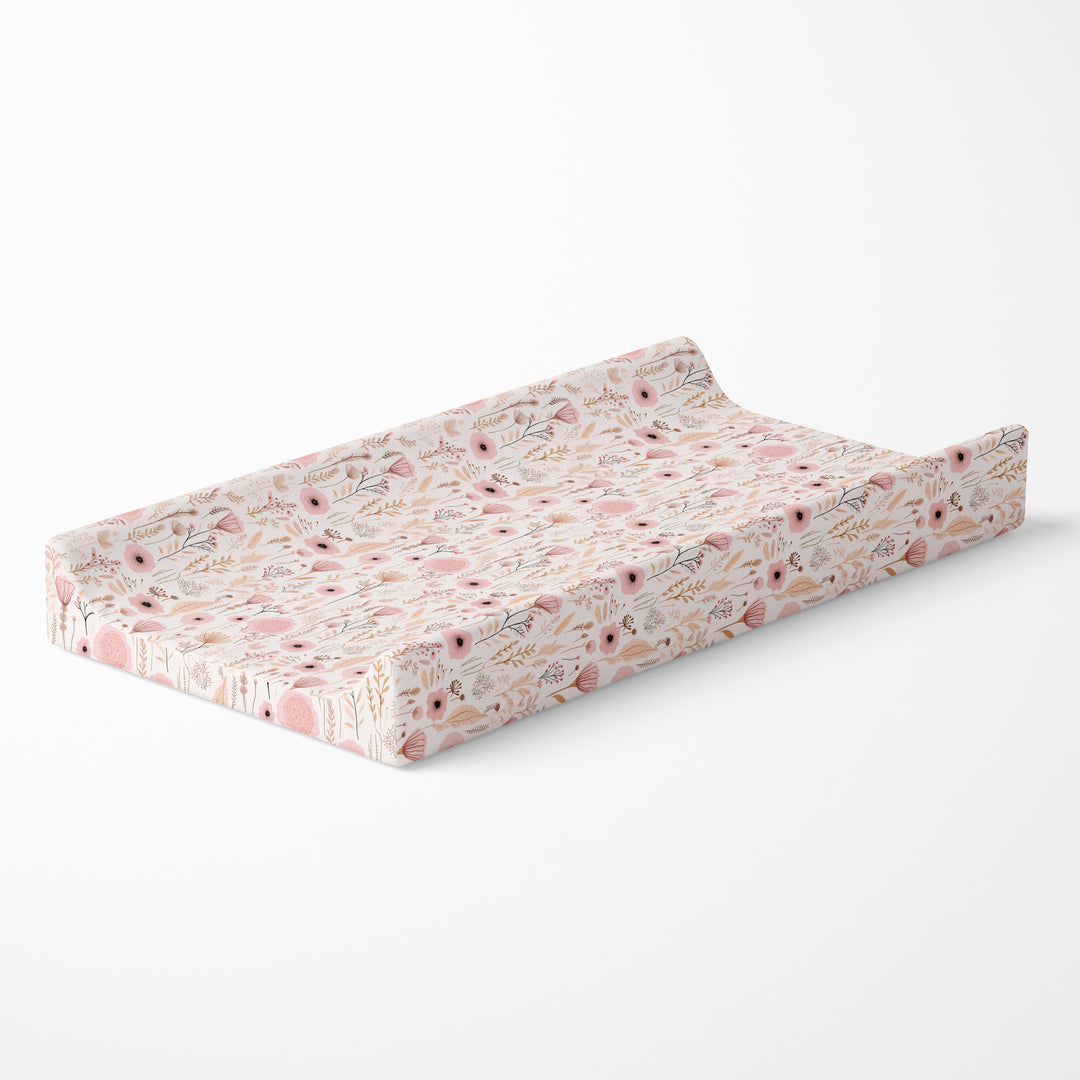Champ de fleurs - Housse à langer / Drap contour