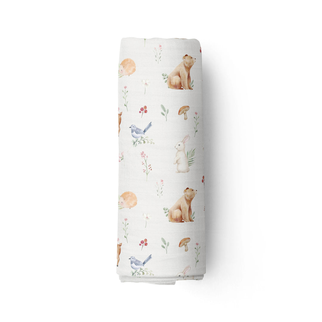 Coquette forêt - Mousseline de bambou