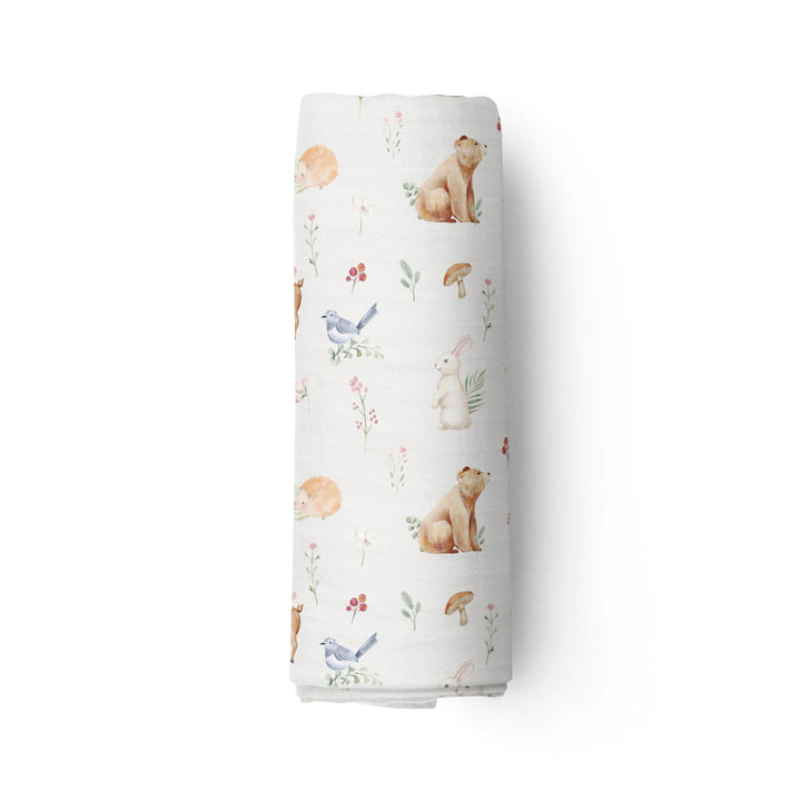 Coquette forêt - Mousseline de bambou