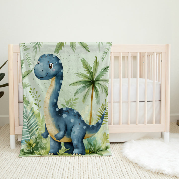Diplo tropicodino - Couverture de minky réversible