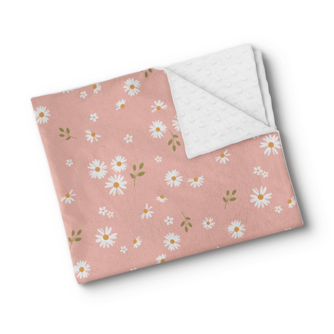 Douces marguerites - Couverture de minky