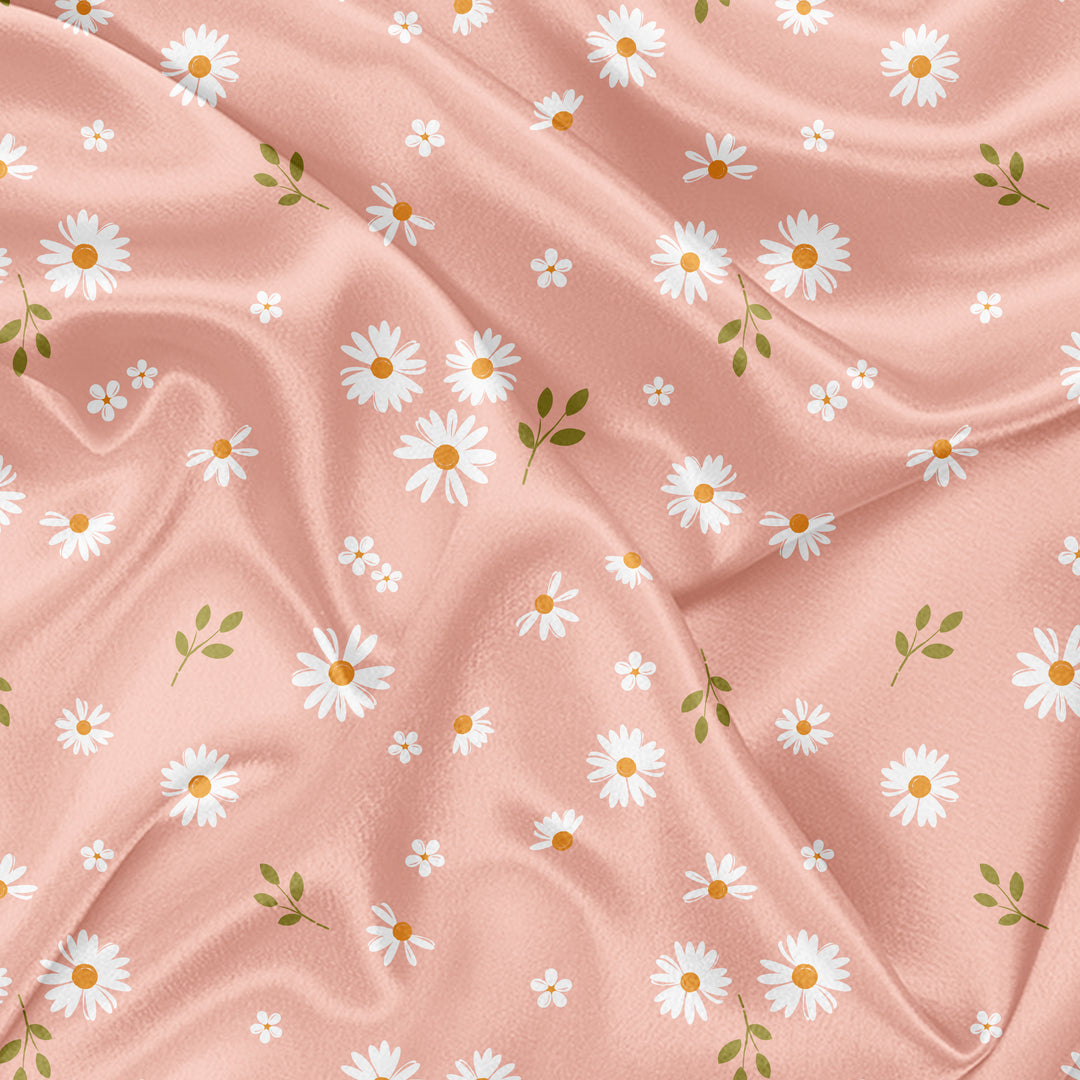 Douces marguerites - Couverture de minky