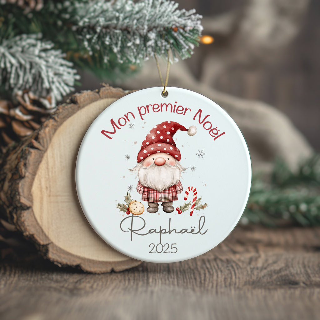 Gnome - Ornement/Boule de Noël