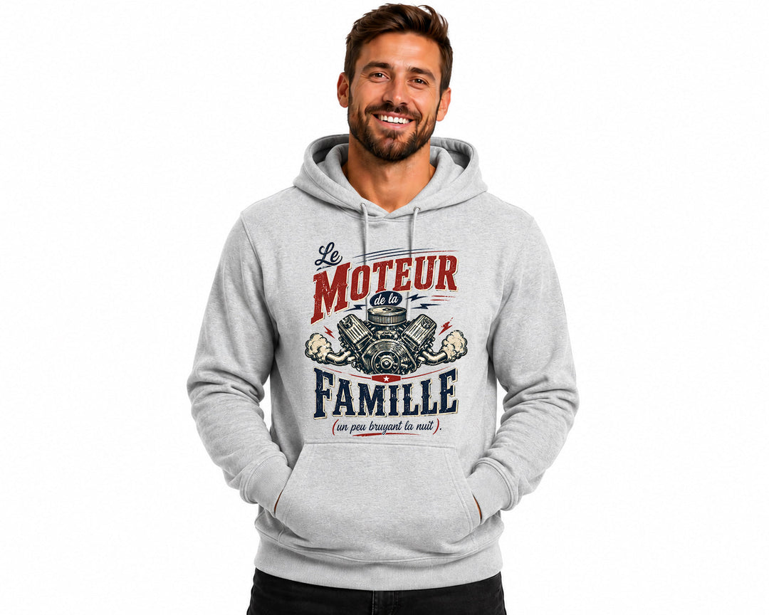 Moteur de la famille - Hoodie