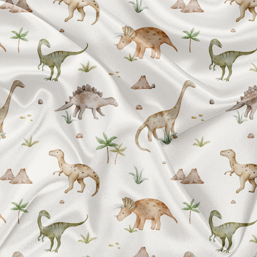 Jurassique - Couverture de minky