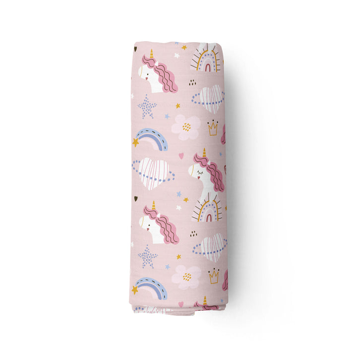 Licornes filantes - Mousseline de bambou