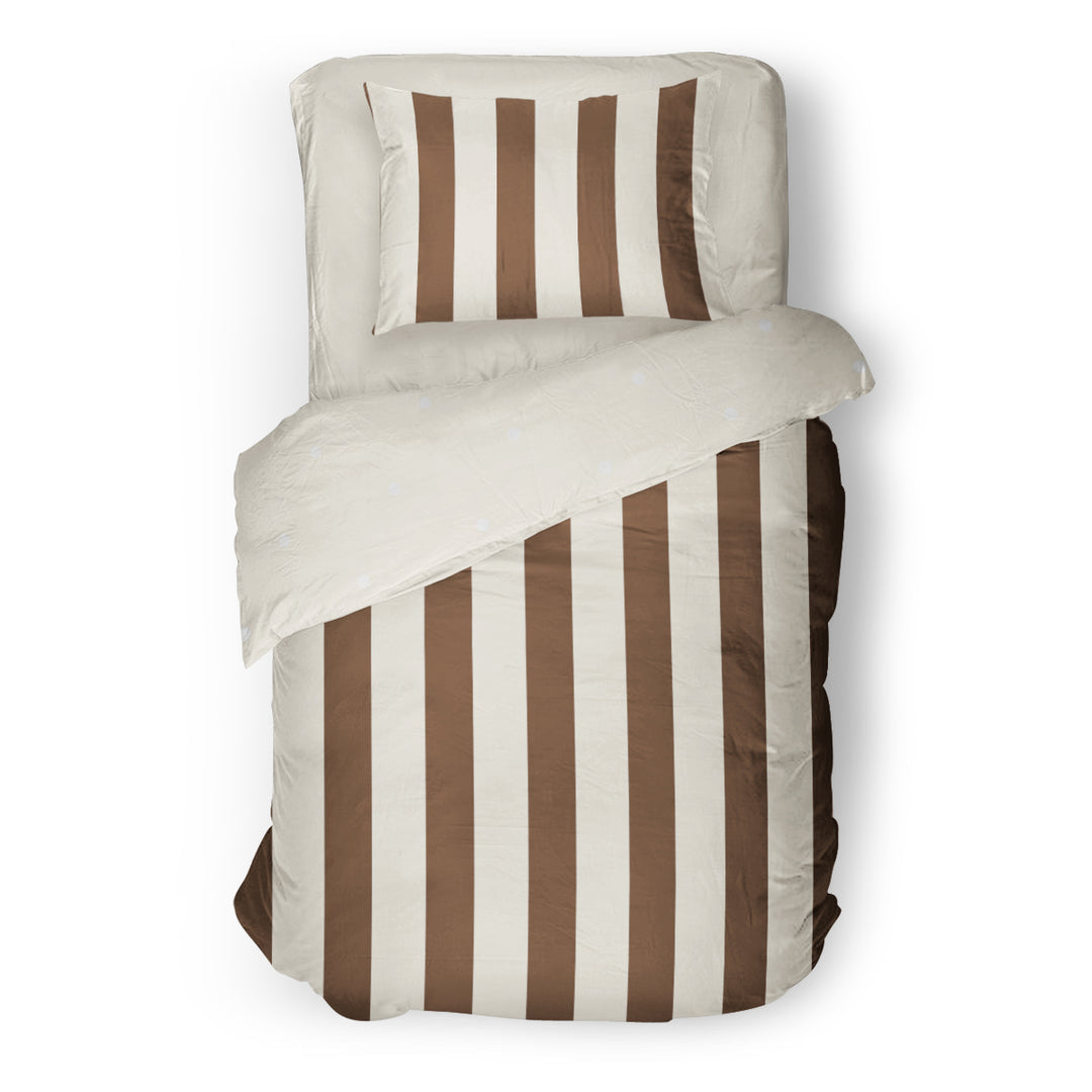 Ligné brun - Couvre-lit pour enfants