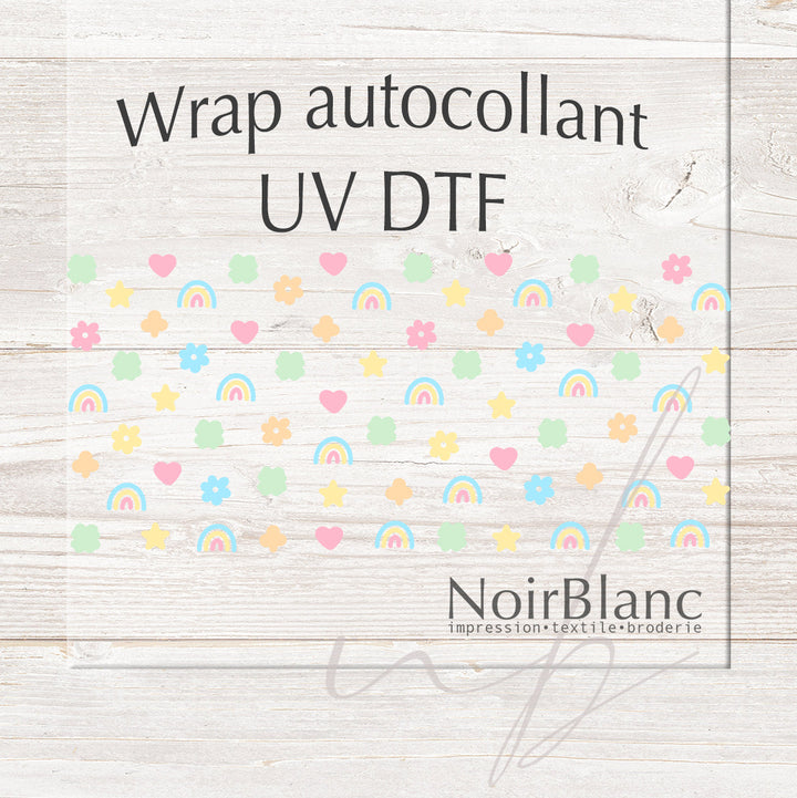 Verre Lucky Charms / Autocollant UV DTF
