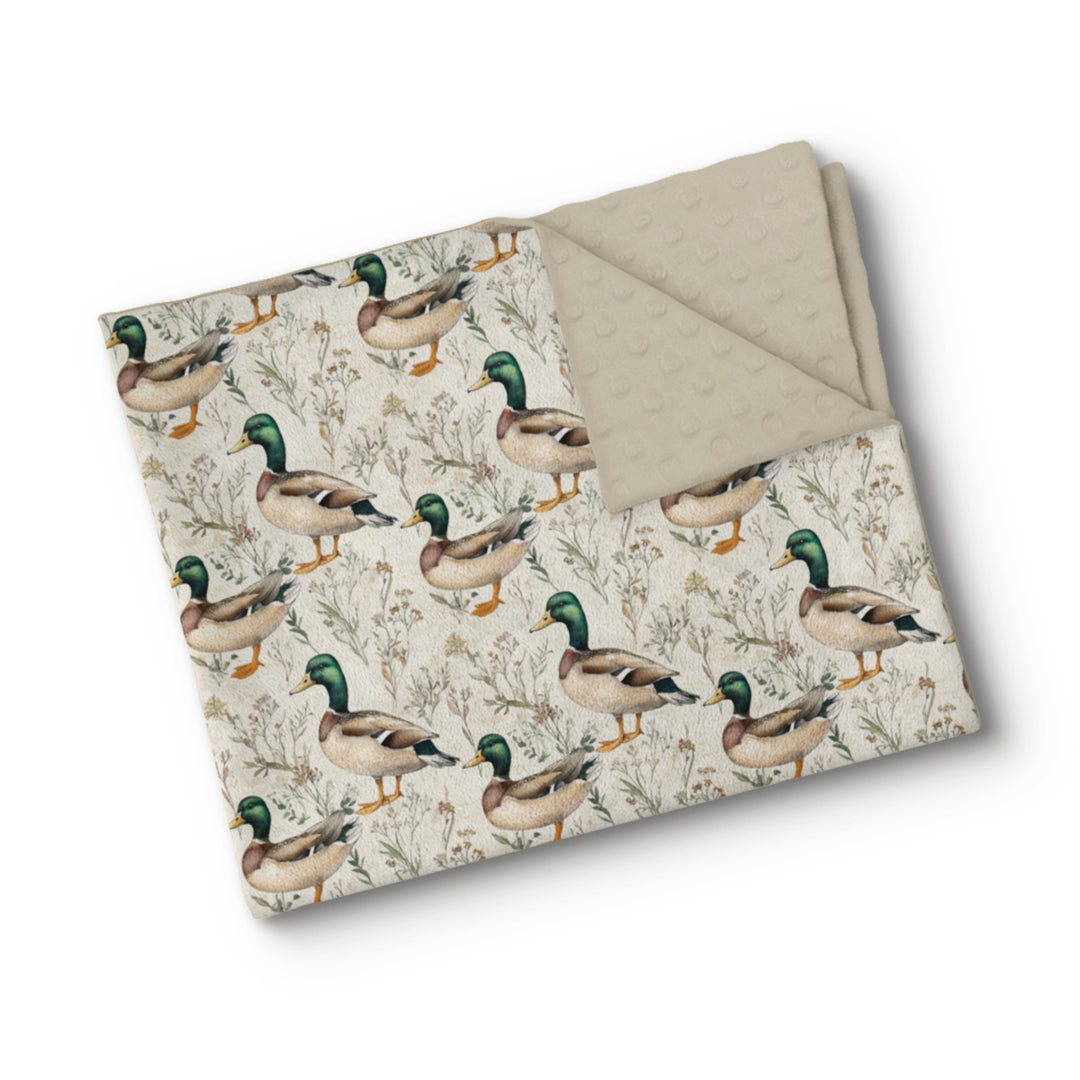 Canard mallard - Couverture de minky