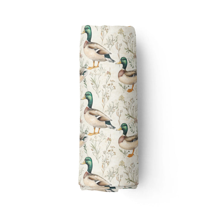 Canard Mallard - Mousseline de bambou