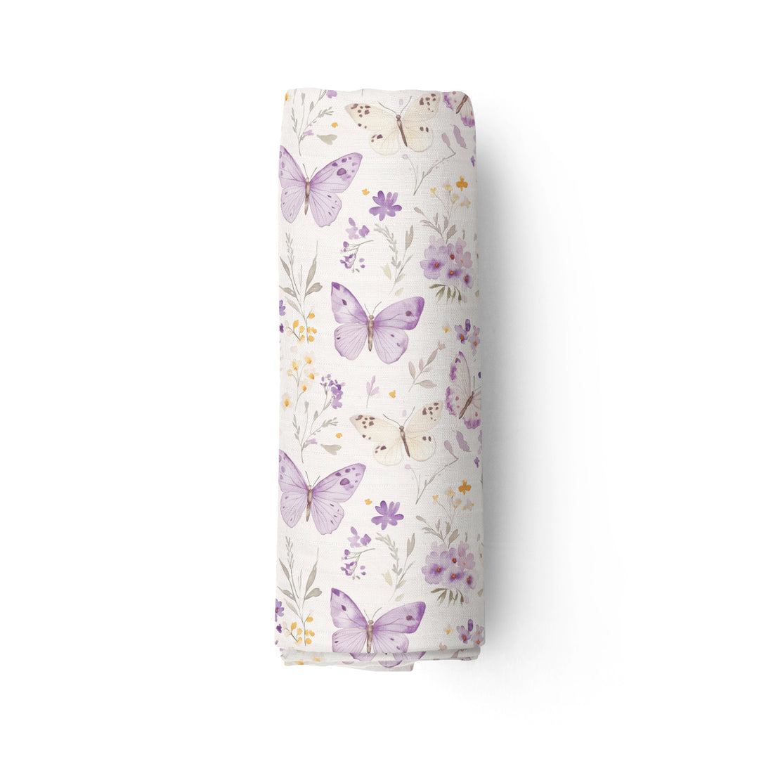 Papillon - Mousseline de bambou
