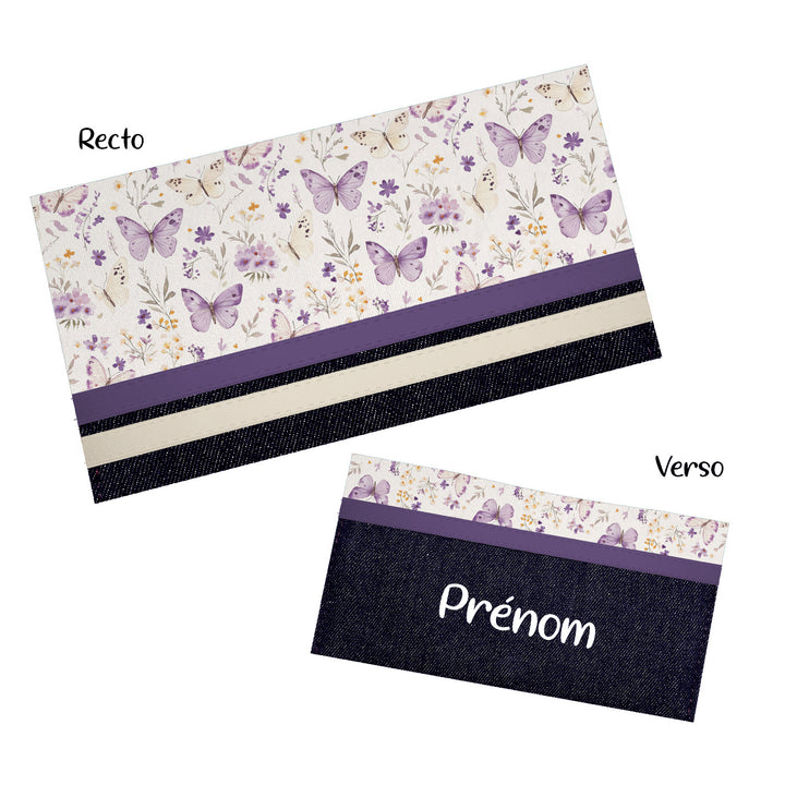 Papillon - Protège carnet de santé