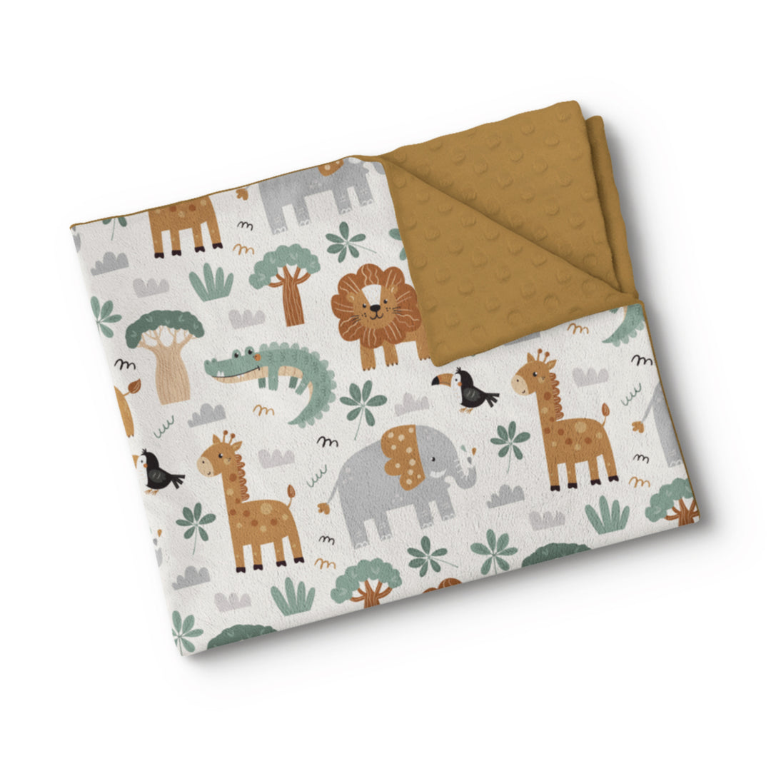 Party safari - Couverture de minky