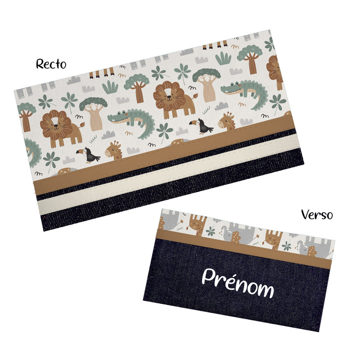 Party safari - Protège carnet de santé