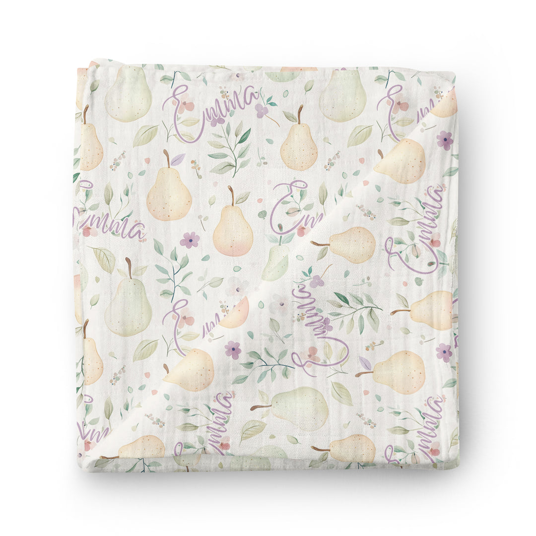 Bonheur fruité - Mousseline de bambou