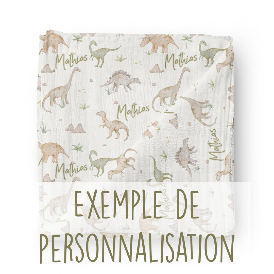 Éléphanteau - Mousseline de bambou