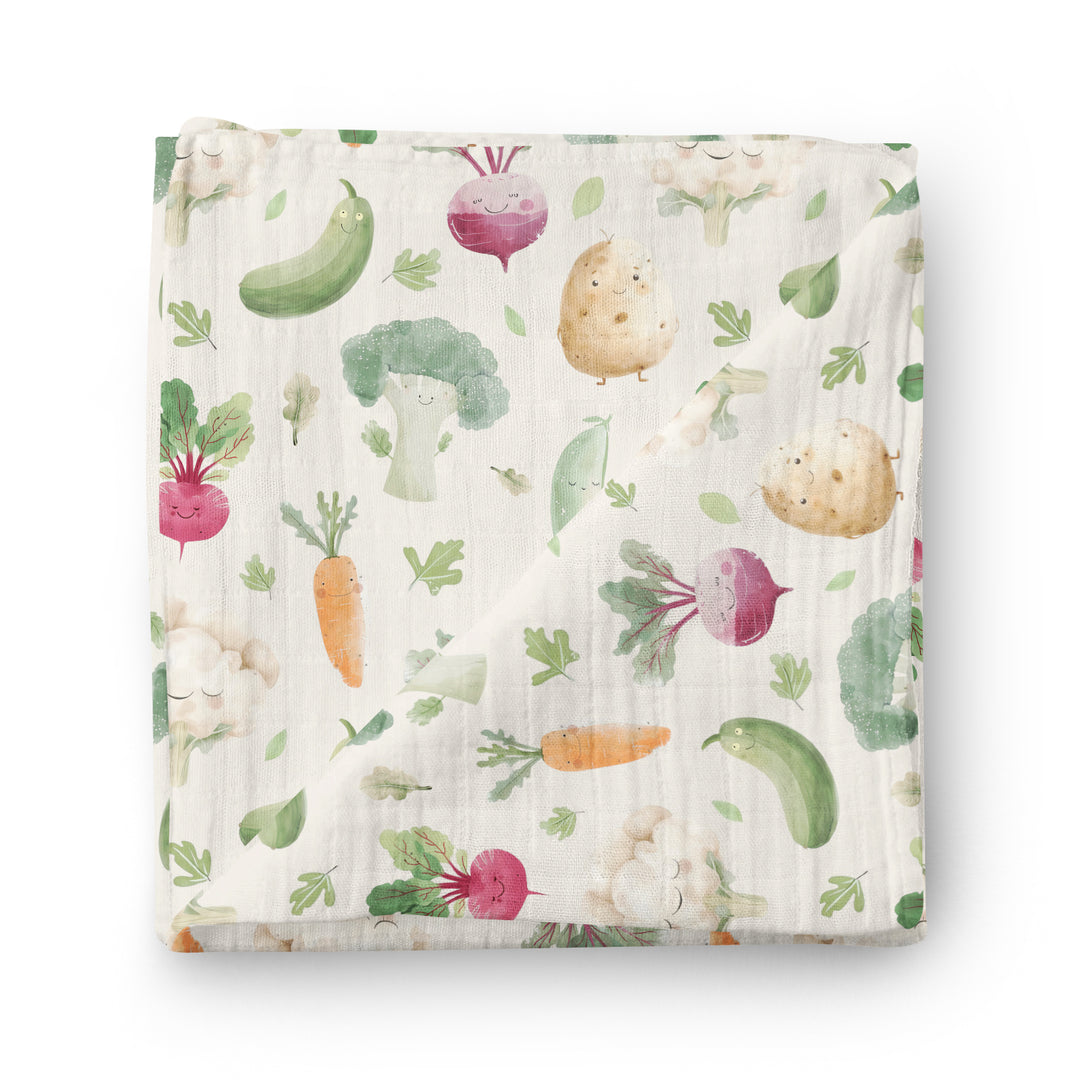 Petit jardin - Mousseline de bambou