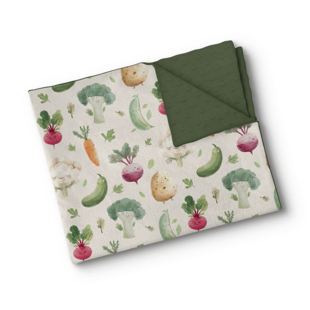Petit jardin - Couverture de minky