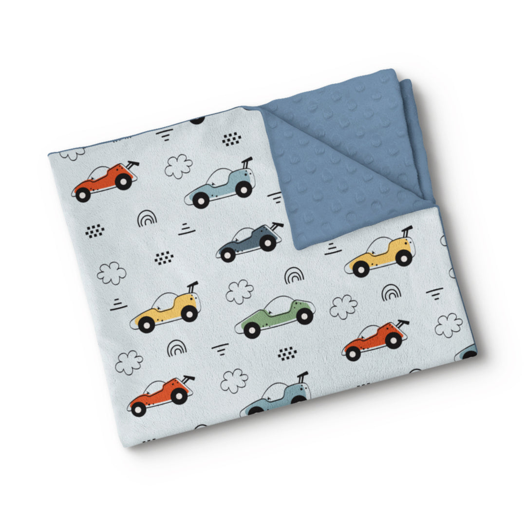 Petits bolides - Couverture de minky