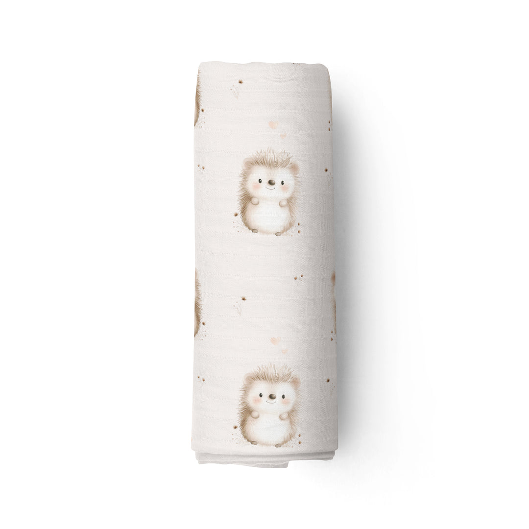 Pik-pik et fleurs - Mousseline de bambou