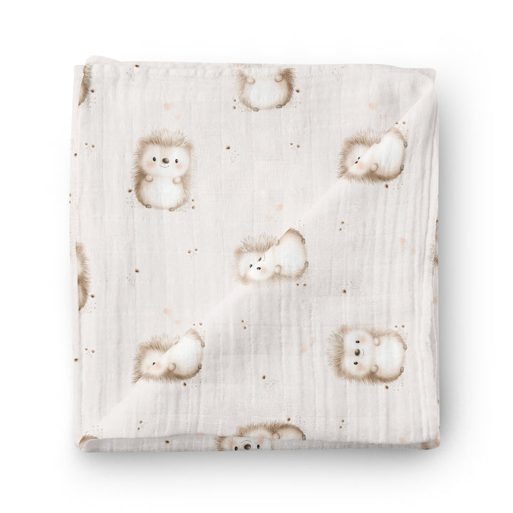 Pik-pik et fleurs - Mousseline de bambou