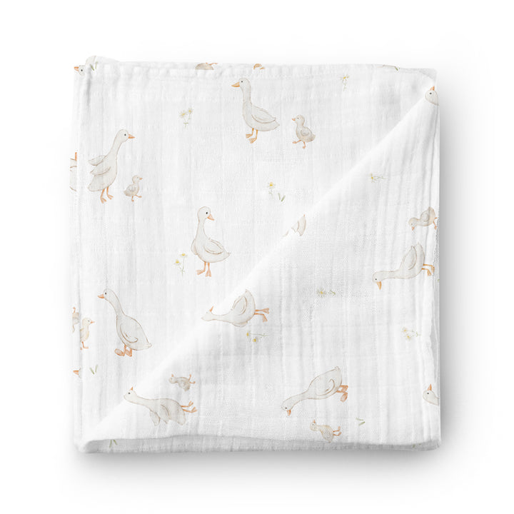 Plume de coton - Mousseline de bambou