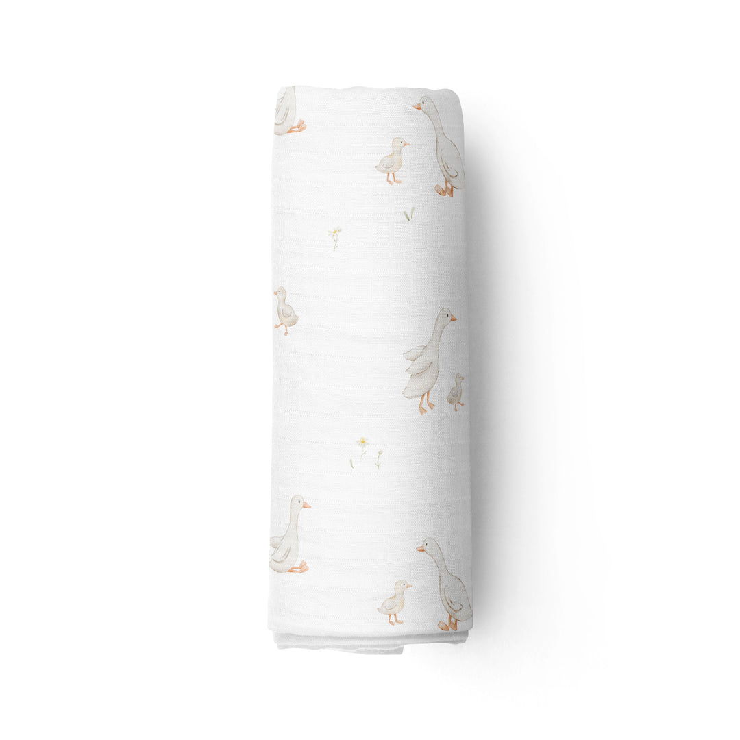 Plume de coton - Mousseline de bambou