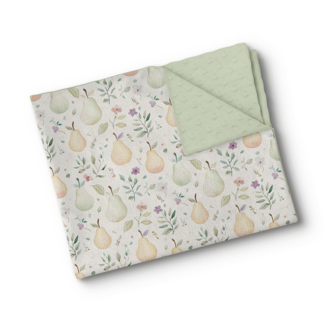 Poire exquise - Couverture de minky