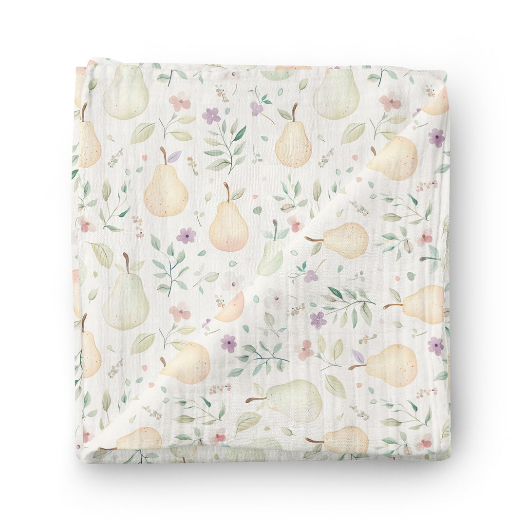 Poire exquise - Mousseline de bambou