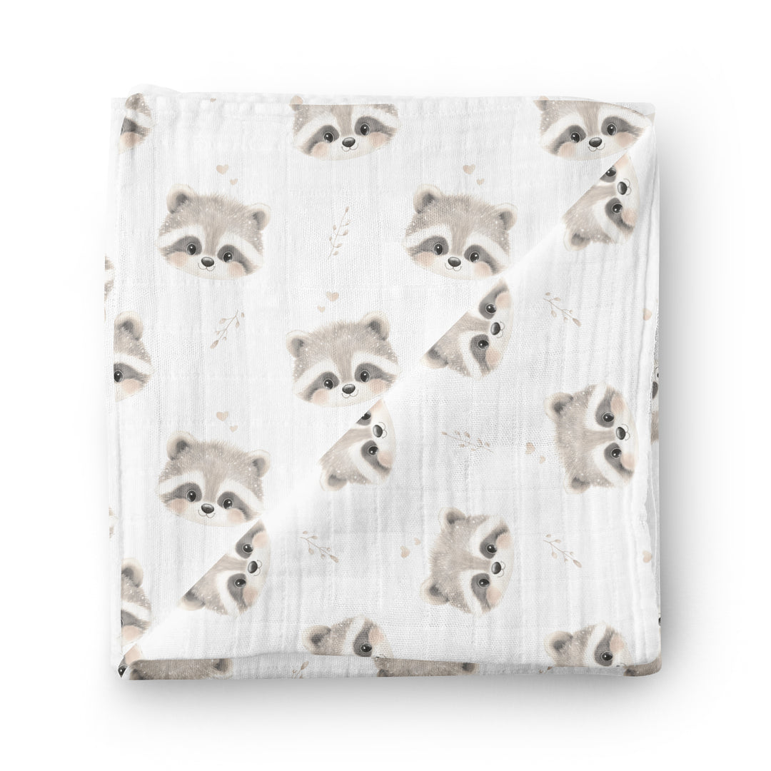 Raton mignon - Mousseline de bambou